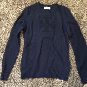 Tory Burch Sweater Navy Blue